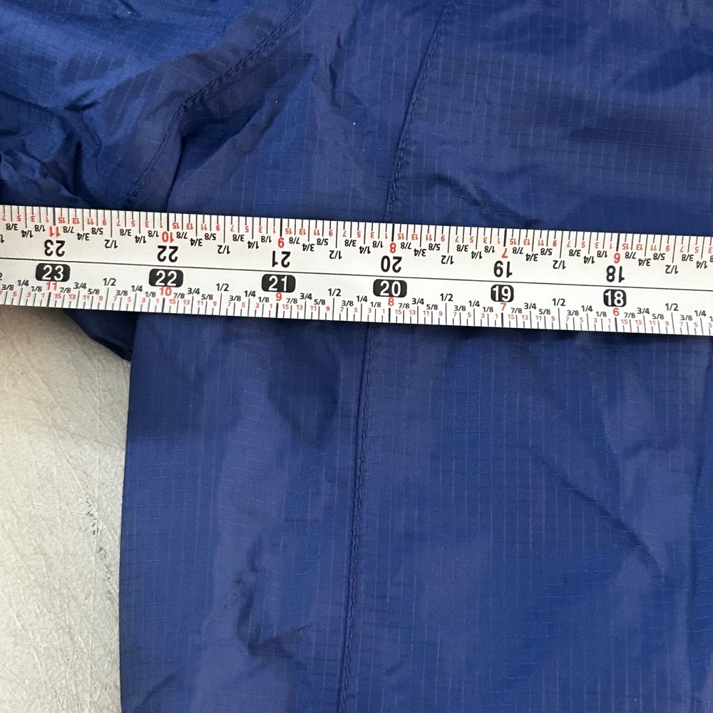 LL Bean Trail Model Rain Jacket‎ Mens Large Tall Blue Waterproof Hooded 268317 - Picture 11 of 12